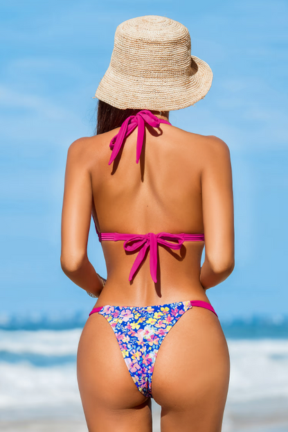 Bikini Reversible con Parte Superior y Braguita Extra Atrevida de Sunny Lane - Cintura Baja
