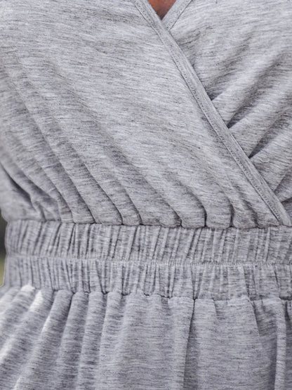 Minivestido con Cuello Corto y Espalda Descubierta de Tiras Delgadas