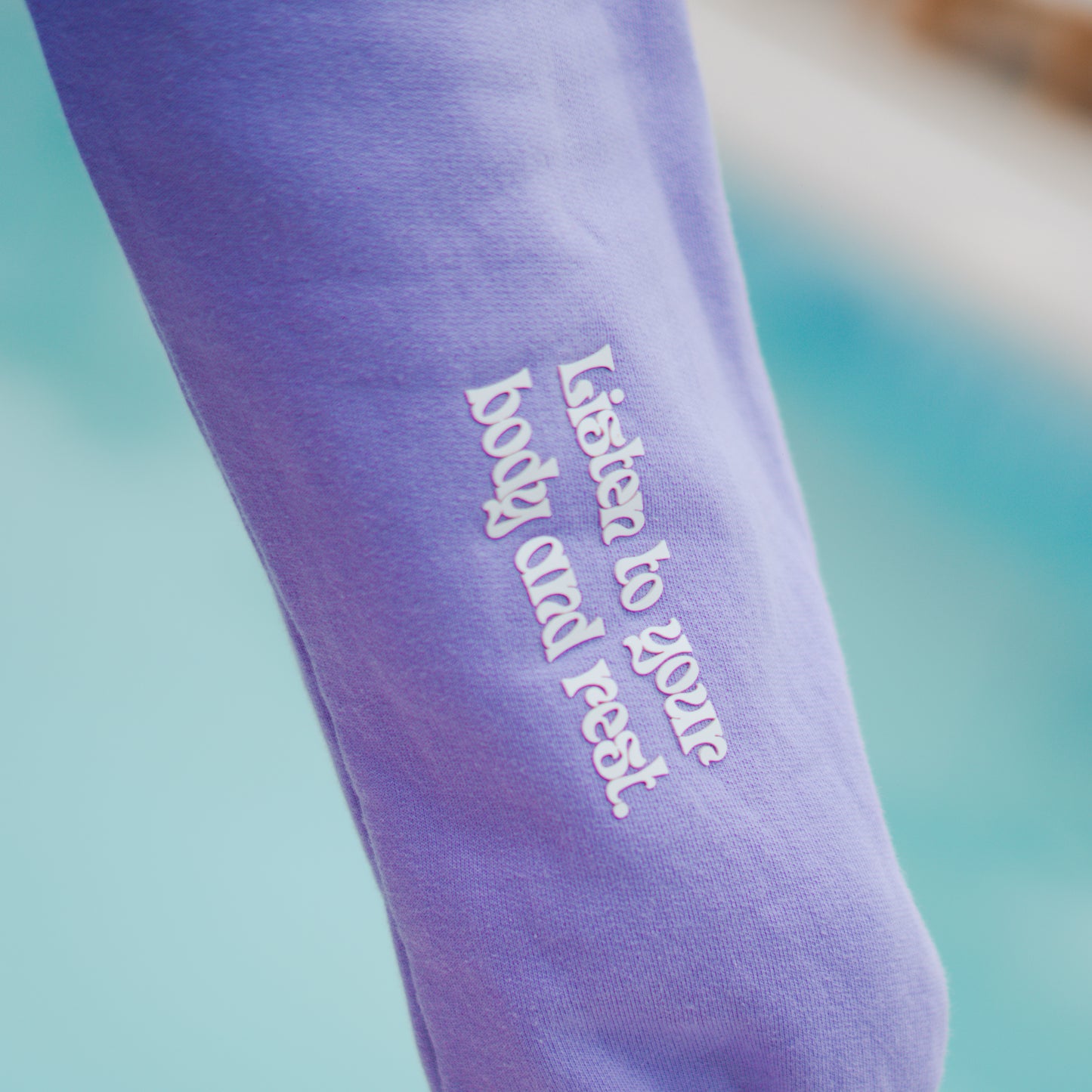 Polera Oversize Lila "Lavender Wave"