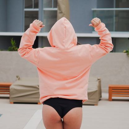 Polera Oversize Durazno "Sunset Coral"