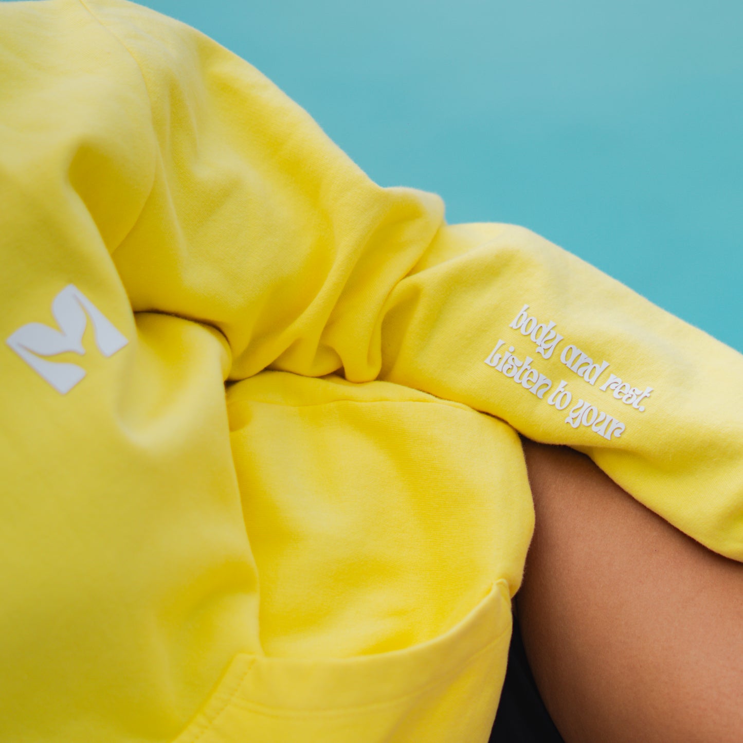 Polera Oversize Amarilla "Golden Sun"