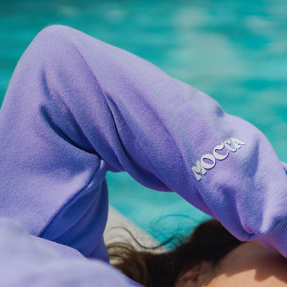 Polera Oversize Lila "Lavender Wave"