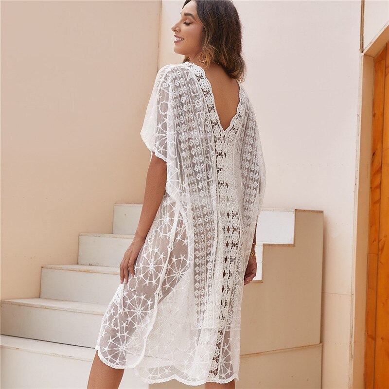 Vestidos playeros transparentes new arrivals